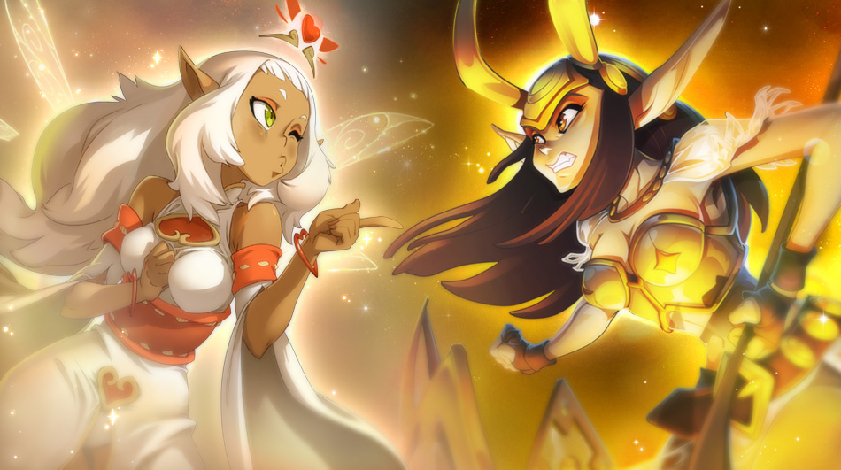Le lore du jeu vidéo Dofus repose notamment sur les 12 dieux.  // Source : Ankama