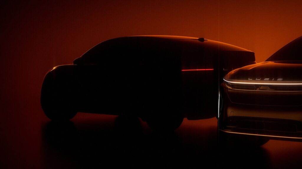 Lucid prépare une voiture électrique avec une conduite autonome de niveau L4 // Source : Lucid Lucid prépare une voiture électrique avec une conduite autonome de niveau L4 // Source : Lucid