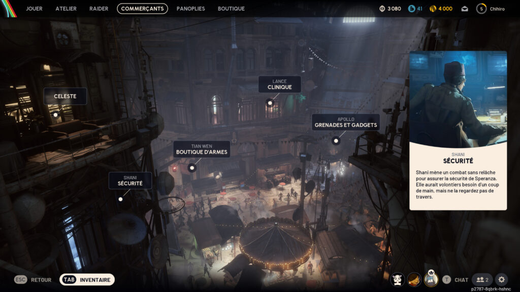 La ville souterraine d'Esperanza et ses nombreux vendeurs La ville souterraine d'Esperanza et ses nombreux vendeurs