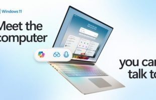 Microsoft propose de « rencontrer le PC auquel vous pourrez parler » // Source : Microsoft