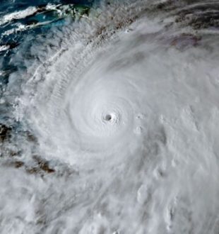 L'ouragan Mélissa. // Source : NOAA (image recadrée) L'ouragan Mélissa. // Source : NOAA (image recadrée)