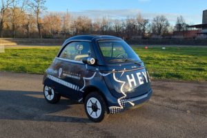 Microlino disponible en L6e etL7e // Source : Raphaelle Baut pour Numerama 