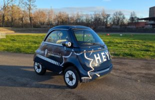 Microlino disponible en L6e etL7e // Source : Raphaelle Baut pour Numerama  Microlino disponible en L6e etL7e // Source : Raphaelle Baut pour Numerama