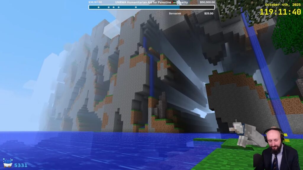 Les Terres Lointaines dans Minecraft. // Source : Far Lands or Bust with KurtJMac Les Terres Lointaines dans Minecraft. // Source : Far Lands or Bust with KurtJMac