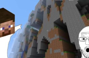 minecraft far lands 2025 // Source : Montage Numerama