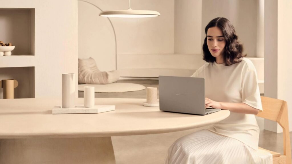 PC portable Asus Zenbook A14 // Source : Asus