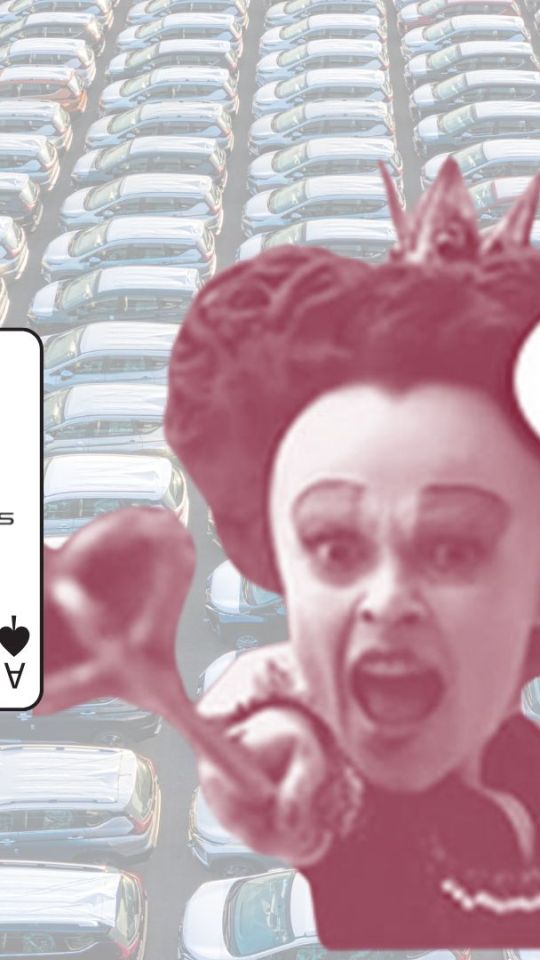 Watt Else reine rouge dans l'industrie automobile // Source : Raphaelle Baut sur Canva 