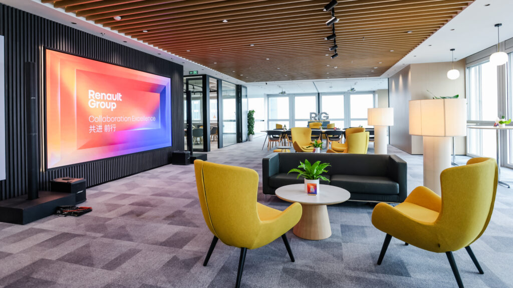 Bureaux Renault Group / ACDC à Shanghai // Source : Renault Bureaux Renault Group / ACDC à Shanghai // Source : Renault