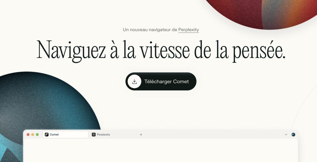 Comet est désormais accessible en téléchargement libre.