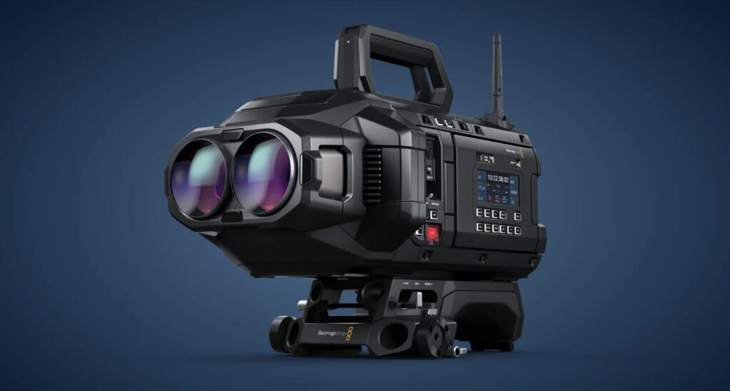 Blackmagic URSA Cine Immersive Live // Source : Blackmagic