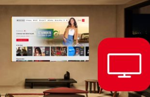 SFR TV et LG. // Source : Numerama