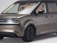 Le concept-car qui préfigure la future voiture électrique de Sharp // Source : Sharp Le concept-car qui préfigure la future voiture électrique de Sharp // Source : Sharp