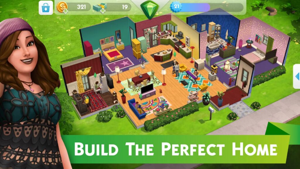 Les Sims Mobile // Source : EA Les Sims Mobile // Source : EA