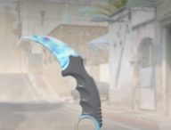 Karambit Blue Gem CS2 // Source : Capture