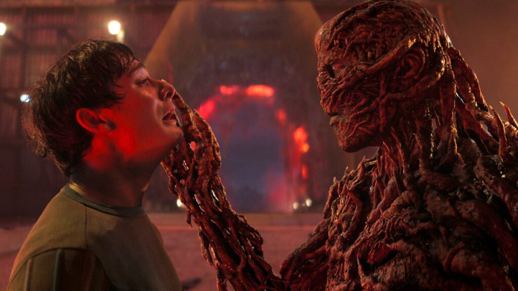 Will et Vecna dans la saison 5 de Stranger Things // Source : Netflix Will et Vecna dans la saison 5 de Stranger Things // Source : Netflix