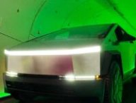 Un Tesla Cybertruck dans le Vegas Loop // Source : The Boring Company via X