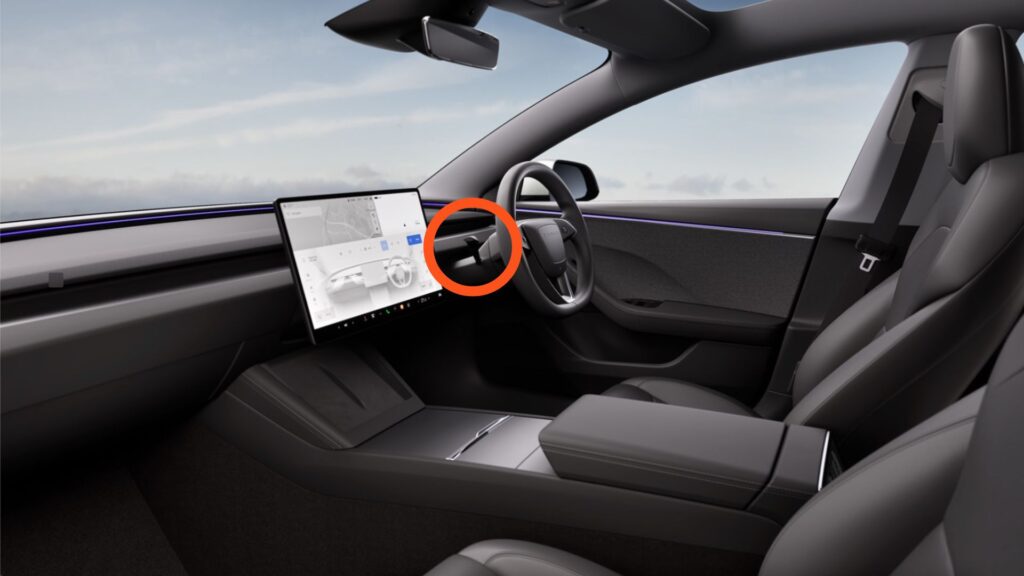 Les évolutions sur la Tesla Model 3 // Source : Tesla via configurateur du Japon