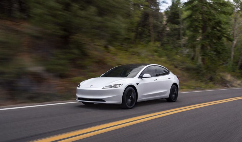 La nouvelle Tesla Model 3 Standard (2025) // Source : Tesla