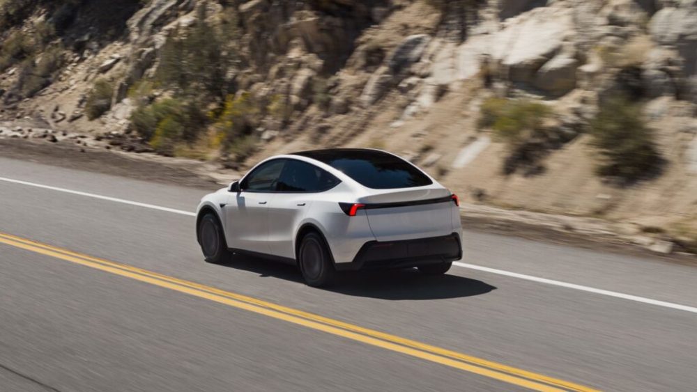 Le nouveau Tesla Model Y Standard (2025) // Source : Tesla Le nouveau Tesla Model Y Standard (2025) // Source : Tesla