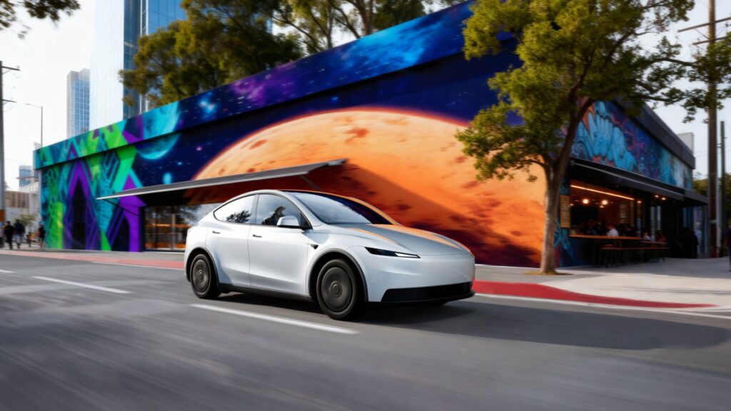 Le nouveau Tesla Model Y Standard (2025) // Source : Tesla