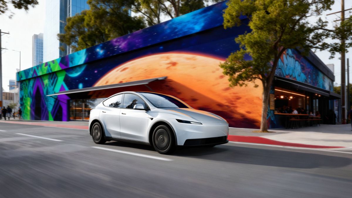 Le nouveau Tesla Model Y Standard (2025) // Source : Tesla