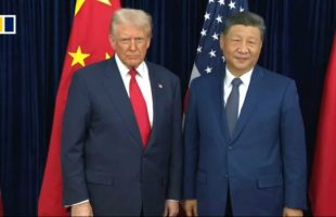 Trump et Xi. // Source : YouTube / SCMP