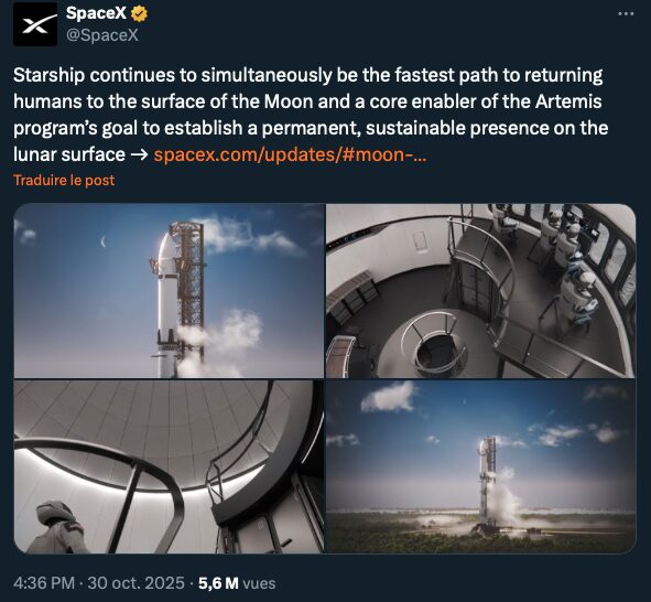 De belles images de synthèse pour soutenir un plan qui est encore assez vague. // Source : Capture d'écran X De belles images de synthèse pour soutenir un plan qui est encore assez vague. // Source : Capture d'écran X