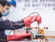 Centre de réparation des batteries par Volkswagen // Source : Volkswagen Centre de réparation des batteries par Volkswagen // Source : Volkswagen