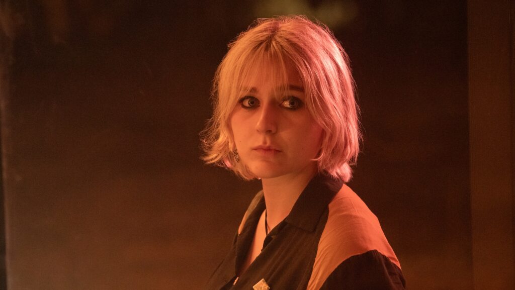 Alyvia Alyn Lind dans Indociles // Source : Michael Gibson / Netflix