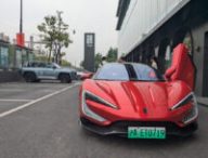 Yangwang U9 à Shanghai // Source : Raphaelle Baut pour Numerama