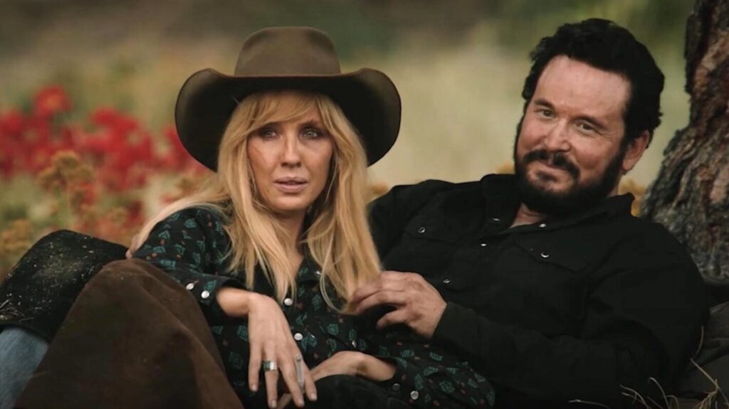 Beth et Rip dans Yellowstone // Source : Paramount+ Beth et Rip dans Yellowstone // Source : Paramount+