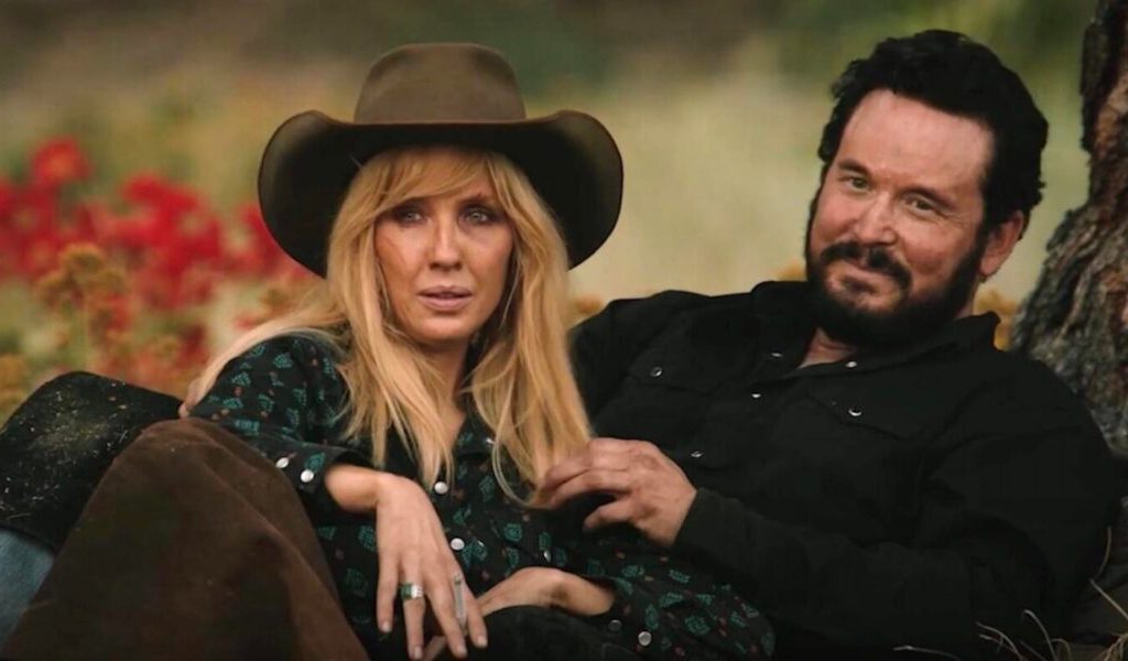 Beth et Rip dans Yellowstone // Source : Paramount+ Beth et Rip dans Yellowstone // Source : Paramount+