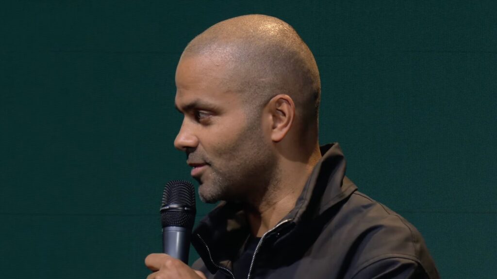 La structure a été fondée avec le soutien de Tony Parker. // Source : Eric Larchevêque via YouTube.