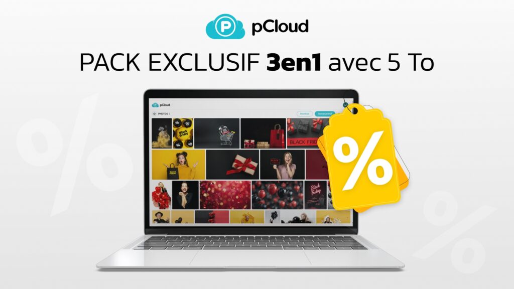 Ce pack exclusif est disponible uniquement jusqu'au 29 novembre inclus // Source : pCloud Ce pack exclusif est disponible uniquement jusqu'au 29 novembre inclus // Source : pCloud