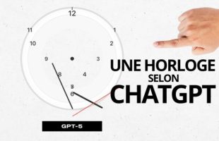 Génère une horloge fonctionnelle : on a poussé un peu plus loin le comparateur d'IA le plus drôle du Web // Source : Montage Numerama