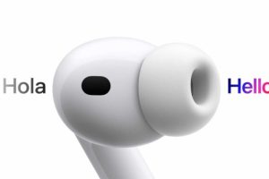 AirPods Traduction. // Source : Apple AirPods Traduction. // Source : Apple