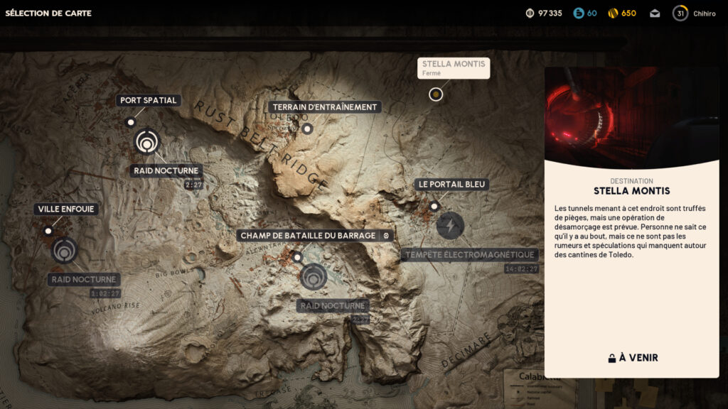 Stella Montis arrivera en novembre, sans date fixe pour le moment Stella Montis arrivera en novembre, sans date fixe pour le moment