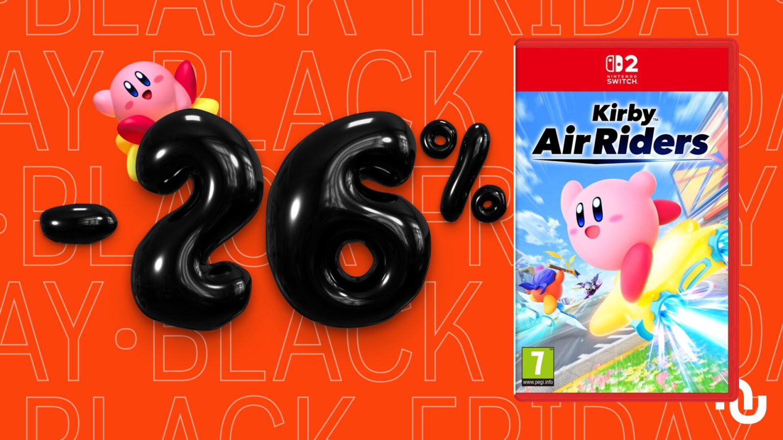 Kirby Air Riders sur Switch 2 profite dÃ©jÃ  dâ€™une promo pour la Black Friday Week