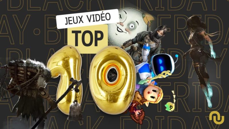 Voilà une sélection des meilleurs jeux vidéo en promotion pendant le Black Friday