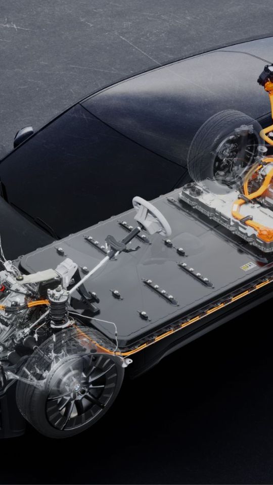 L'architecture du nouveau BMW iX3. // Source : BMW L'architecture du nouveau BMW iX3. // Source : BMW