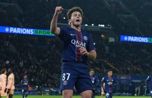 Joao Neves avec le PSG // Source : Compte X du PSG