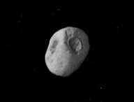 Représentation de la comète Atlas par la Nasa. // Source : Capture d'écran Eyes on the Solar system Nasa