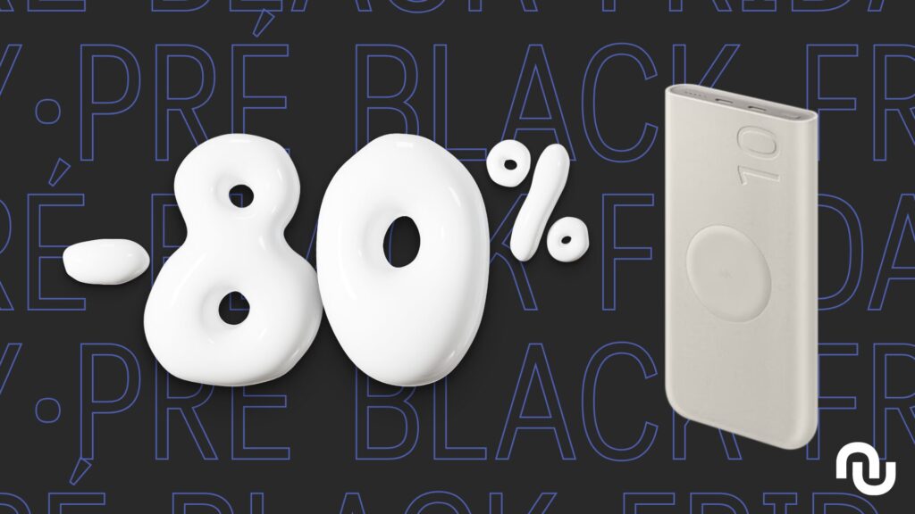 Batterie externe Samsung Galaxy 10000 mAh // Source : Numerama Batterie externe Samsung Galaxy 10000 mAh // Source : Numerama