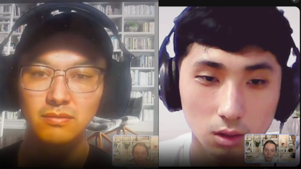 Capture d'écran des entretiens menés par les équipes de Bitso // Source : Quetzal.bitso.com