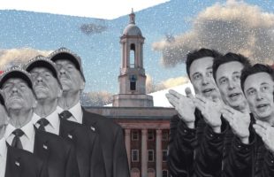 « Une institution élitiste remplie d'abrutis woke », le piratage de l'ancienne université de Trump et Musk cache-t-il une opération hacktiviste ? // Source : Montage Numerama