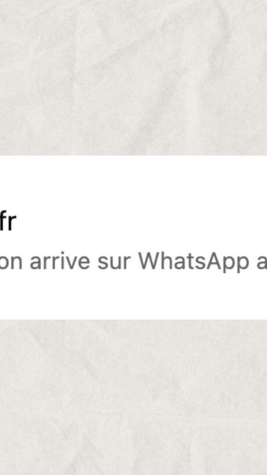 Oui, Amazon vous a bien envoyé un message sur WhatsApp qui a tout l'air d'un scam et voici comment le bloquer à l'avenir // Source : Montage Numerama