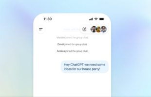 Les discussions de groupe arrivent sur ChatGPT.  // Source : OpenAI