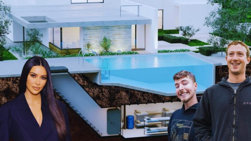 Mark Zuckerberg, Kim Kardashian, MrBeast… Pourquoi les ultra-riches s’enferment dans des bunkers à 5 millions de dollars Mark Zuckerberg, Kim Kardashian, MrBeast… Pourquoi les ultra-riches s’enferment dans des bunkers à 5 millions de dollars