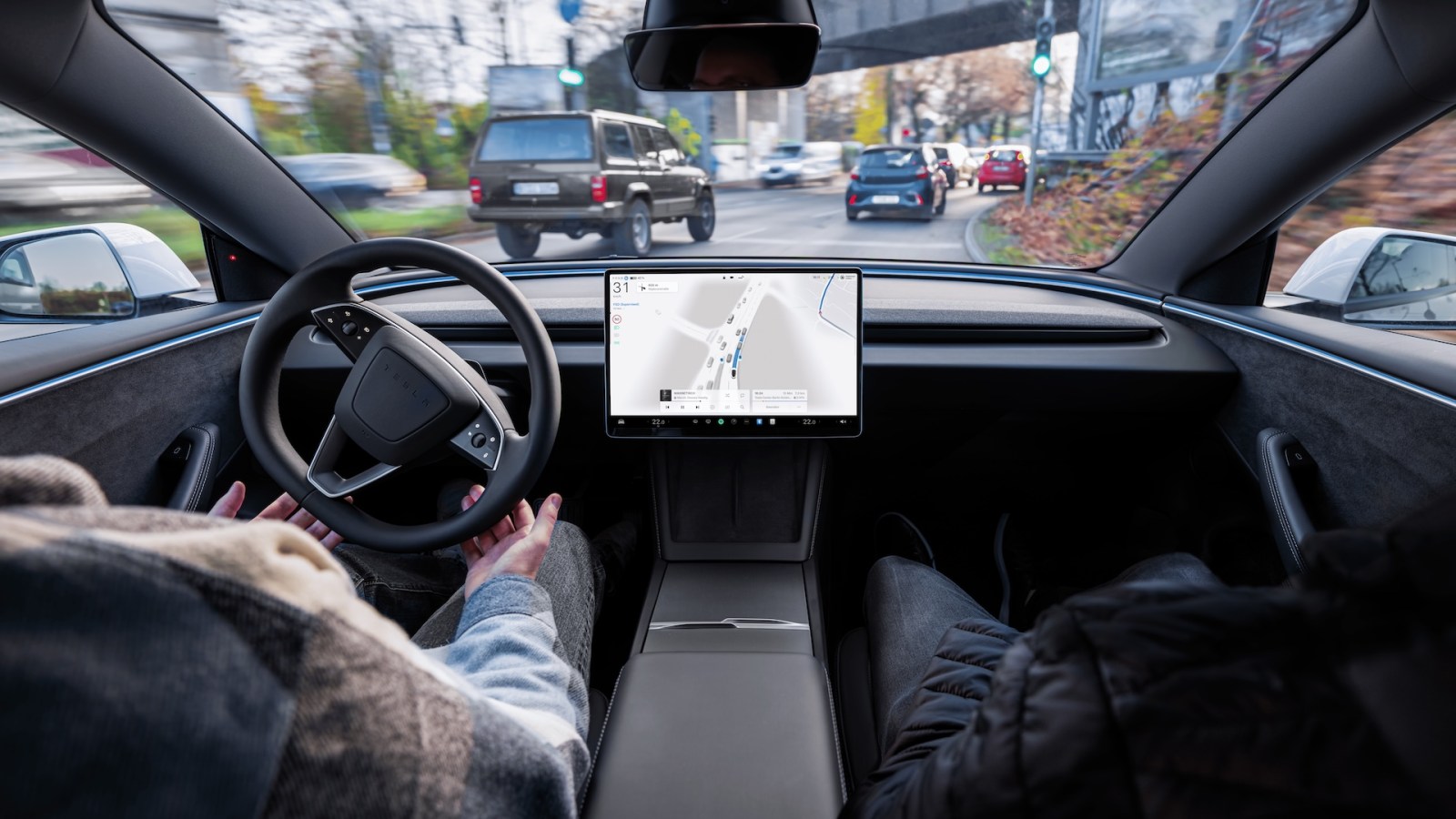 Surprise : vous pourrez tester la conduite entiÃ¨rement autonome (FSD) de Tesla en France dans...