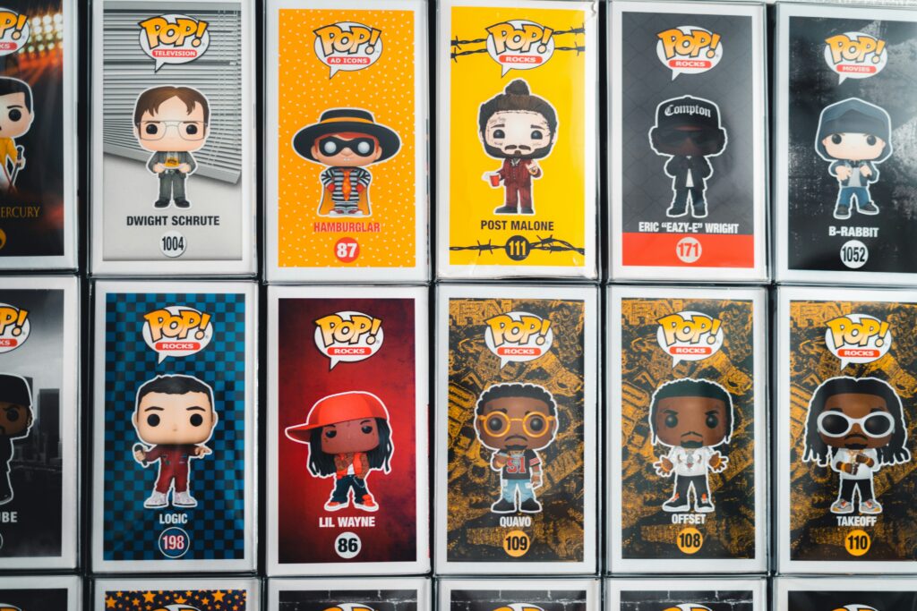 Des Funko Pop! // Source : Unsplash